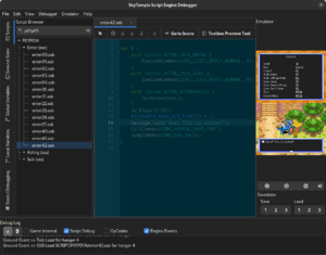 SkyTemple Script Engine Debugger