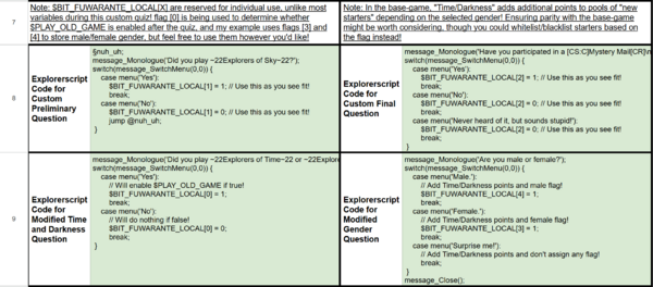 Location of the ExplorerScript Inputs